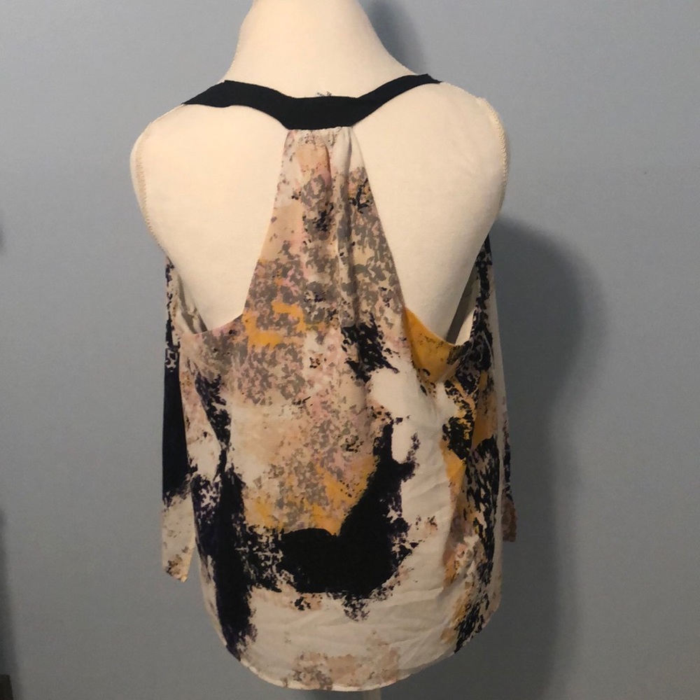 Bar III racer back flowy tank